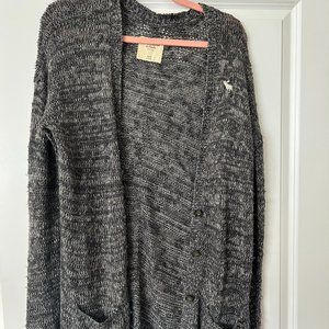 Abercrombie & Fitch Grey Cardigan